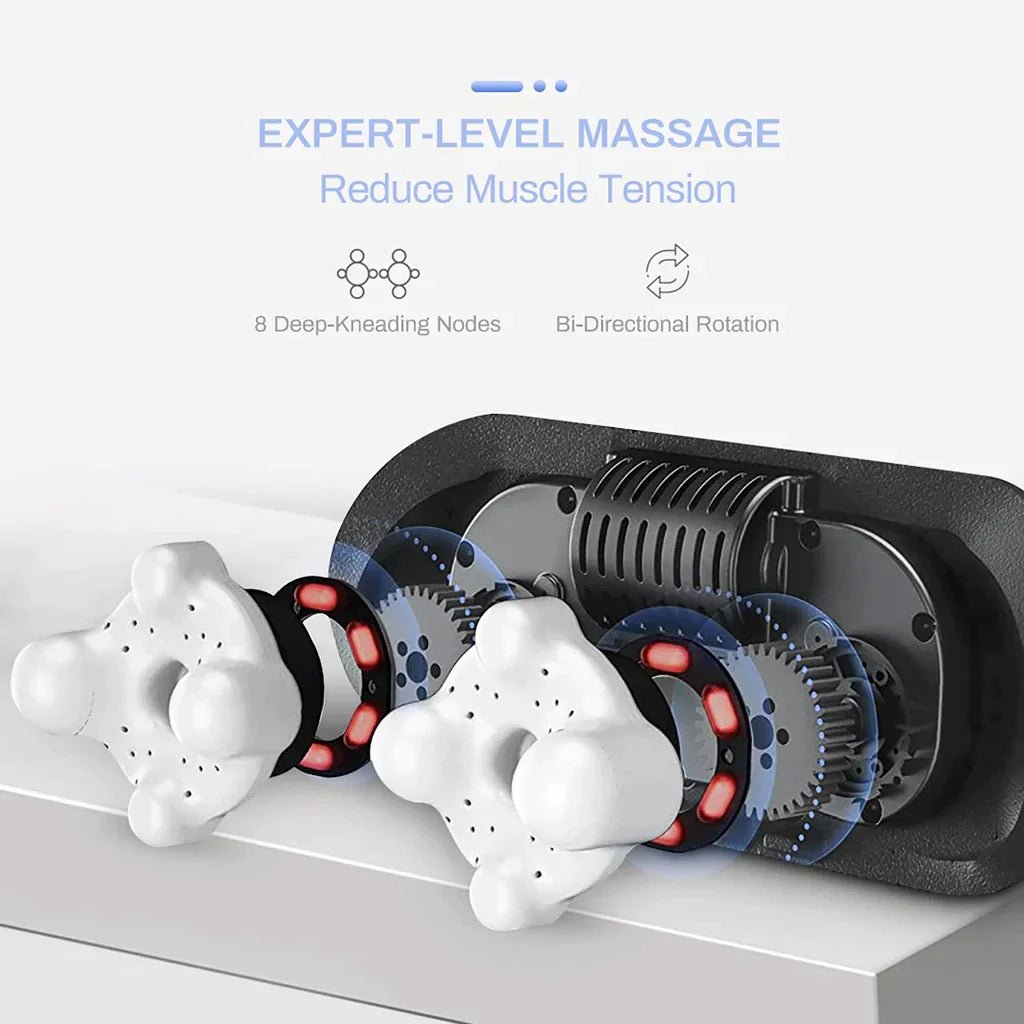 Shiatsu Neck and Shoulder Massager with Heat - Infigenics