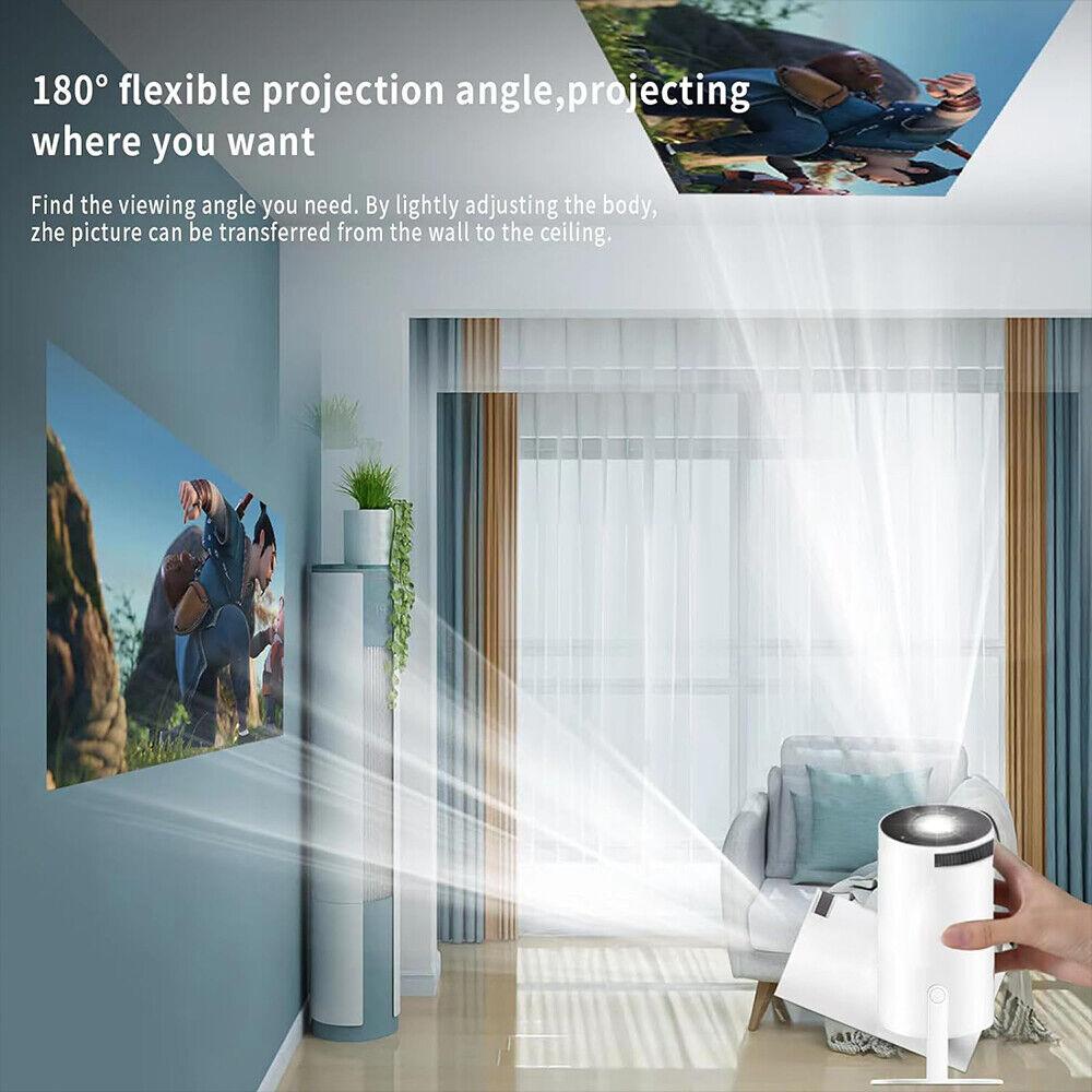 5G 4K Smart Mini Projector - WiFi & Bluetooth Home Theater Projector - Infigenics