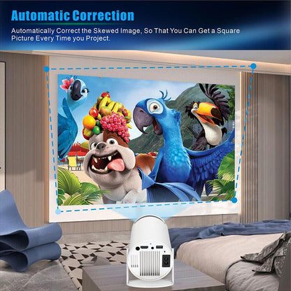 5G 4K Smart Mini Projector - WiFi & Bluetooth Home Theater Projector - Infigenics