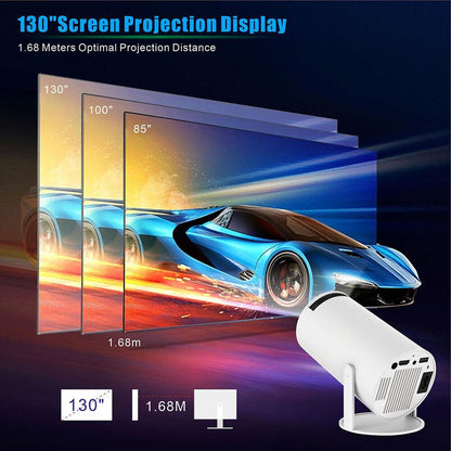 5G 4K Smart Mini Projector - WiFi & Bluetooth Home Theater Projector - Infigenics
