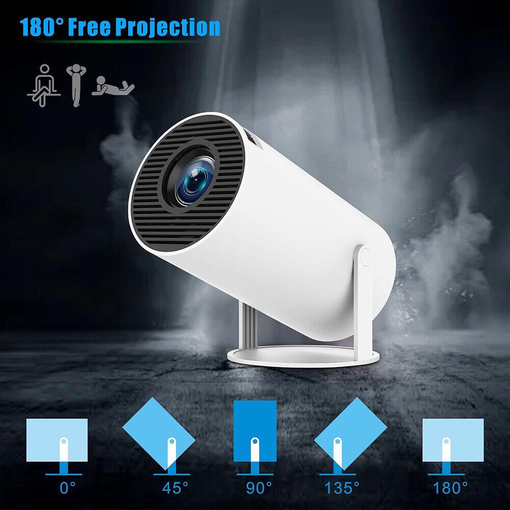 5G 4K Smart Mini Projector - WiFi & Bluetooth Home Theater Projector - Infigenics