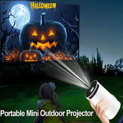 5G 4K Smart Mini Projector - WiFi & Bluetooth Home Theater Projector - Infigenics