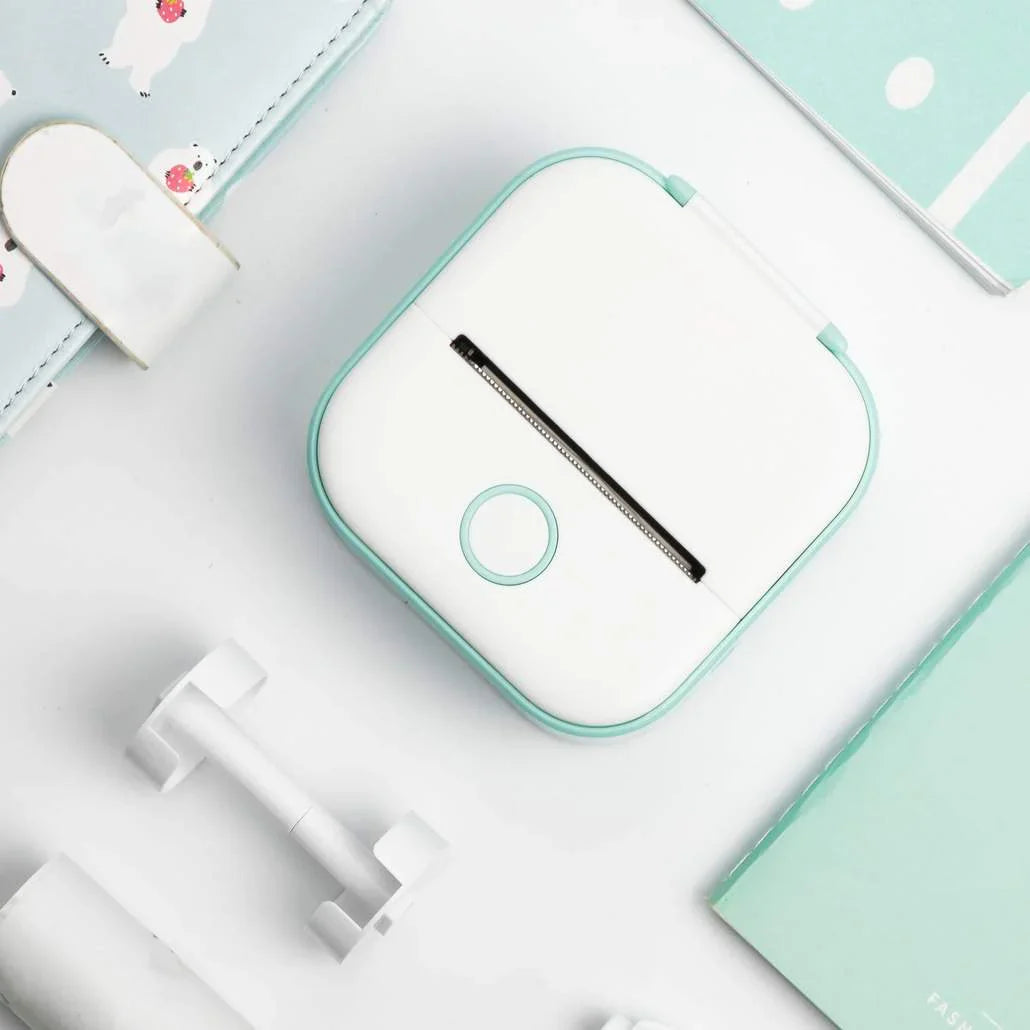 Portable wireless mini pocket printer