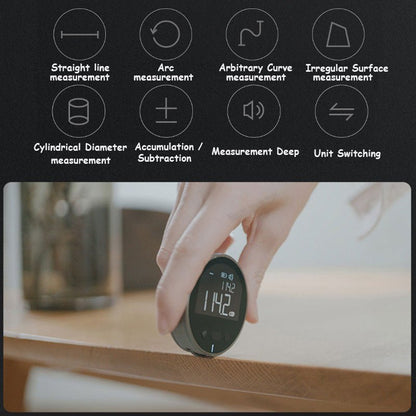 Digital Tape Measure - LCD Display Measuring Tool - Infigenics