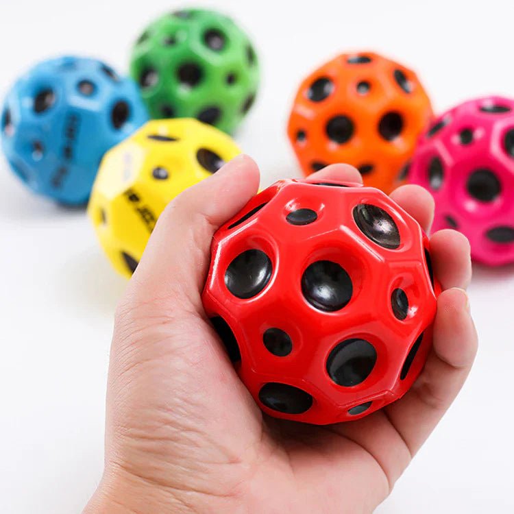 Light-Up Galaxy Bouncing Ball - LED Glow Ball - Infigenics