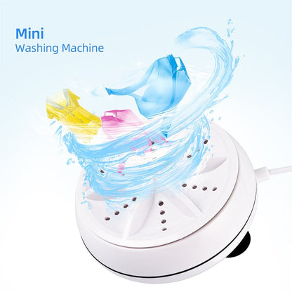 Portable Mini Washing Machine - Compact Laundry Washer - Infigenics