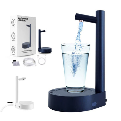 Rechargeable Desktop Water Dispenser - Automatic Water Pump - Infigenics