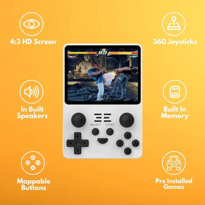 Retro Handheld Arcade Console - Portable Mini Arcade Machine - Infigenics