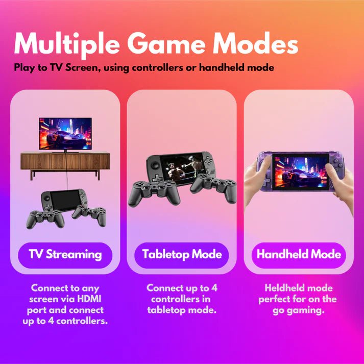 Retro Handheld Gaming Console - 15,000+ Games, Offline Play - Infigenics