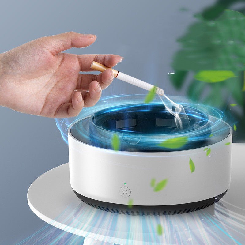 Smart Ashtray with Air Purifier - Smokeless Odor Filter Ashtray - Infigenics