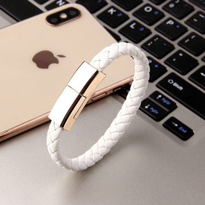 Wearable Phone Charging Bracelet - Portable Charger Wristband - Infigenics