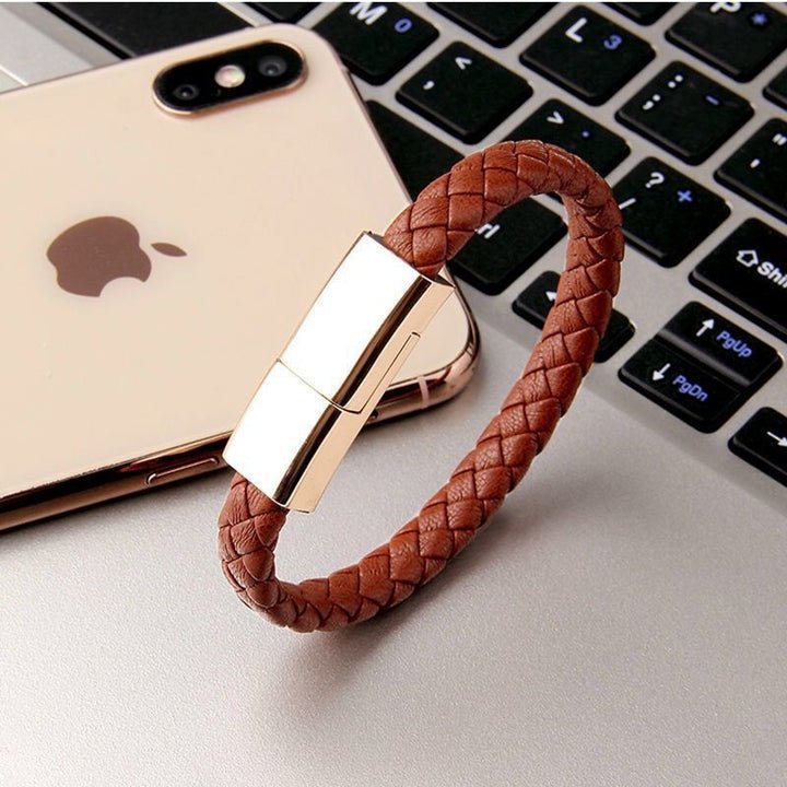 Wearable Phone Charging Bracelet - Portable Charger Wristband - Infigenics